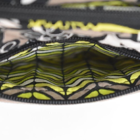 Vera Bradley Crossbody Multi bag Baroque Pattern Gently Used Condition has flaws - Picture 5 of 9